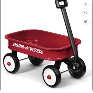 Wagon Radio Flyer Red Classic Kids Wagon with Handle